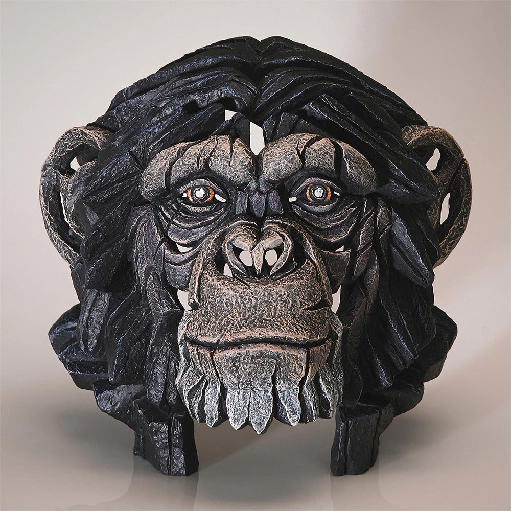 Chimpanzee Bust Figure Sculpture 6016672 by Edge Sculpture