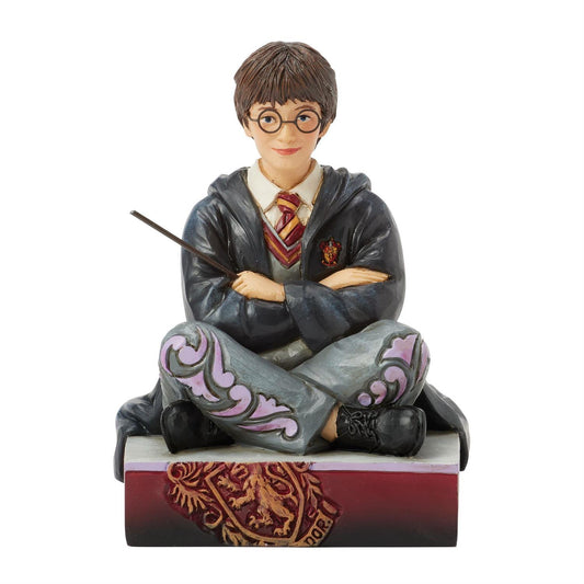Jim Shore Harry Potter with Wand Figurine 6016699