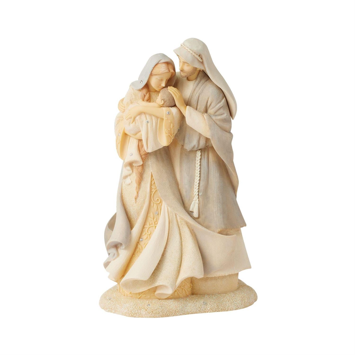 Holy Family Figurine 6016863 by Enesco's Foundations