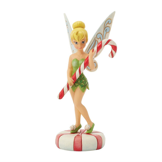 Jim Shore Disney's Tinker Bell Candy Cane Figurine 6016887