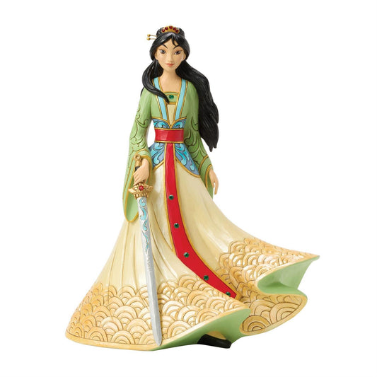 Jim Shore Disney's Mulan Deluxe Princess Figurine 6016892