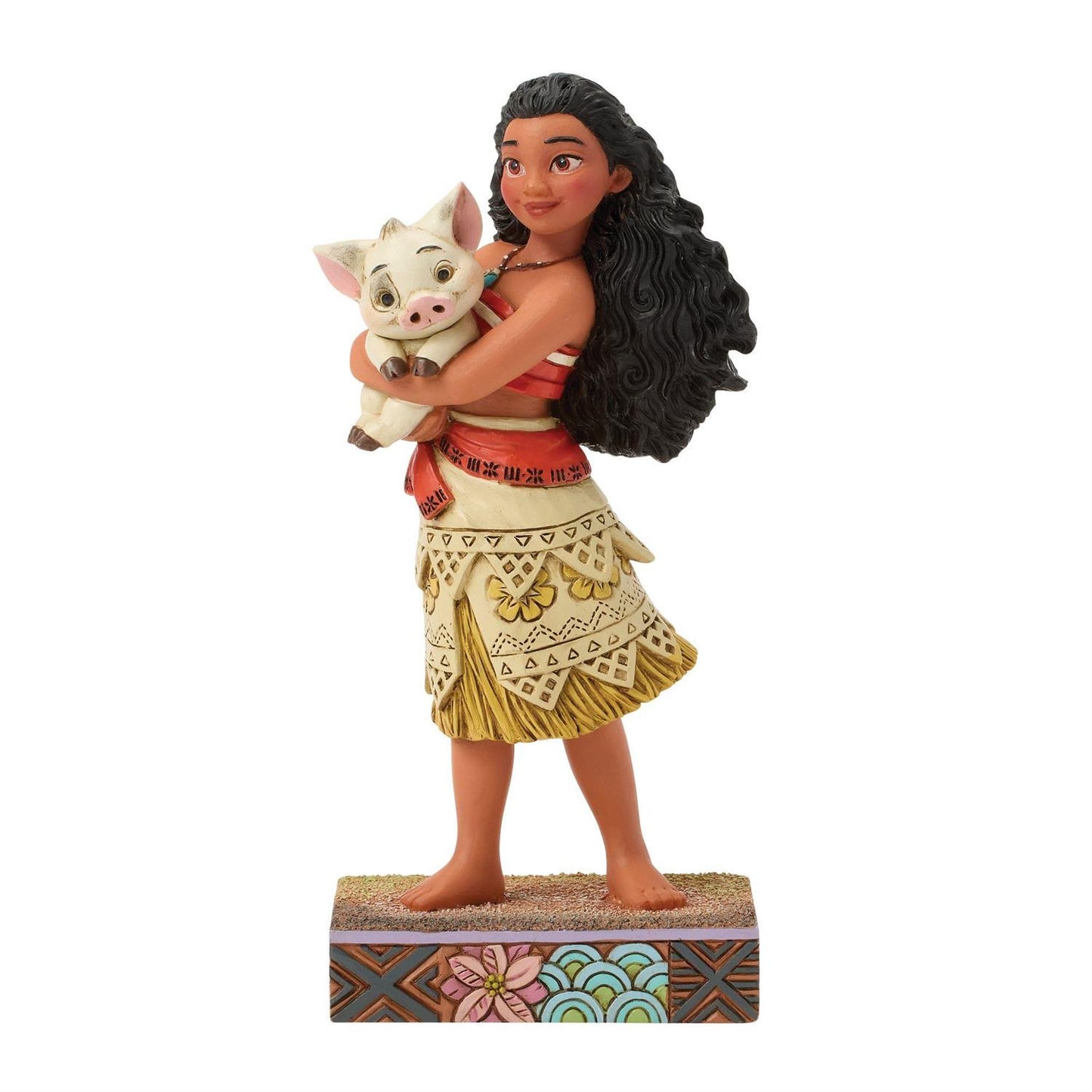 Jim Shore Disney's Moana Holding Pua Figurine 6016893