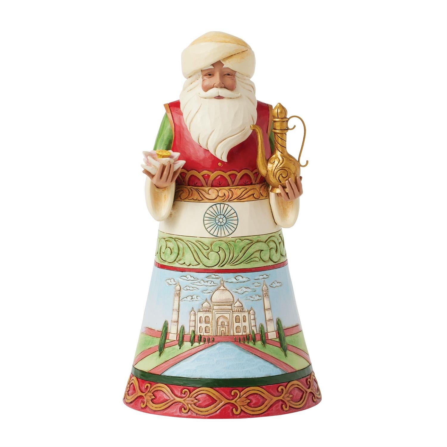 Jim Shore Santa Around The World India Figurine 6017013