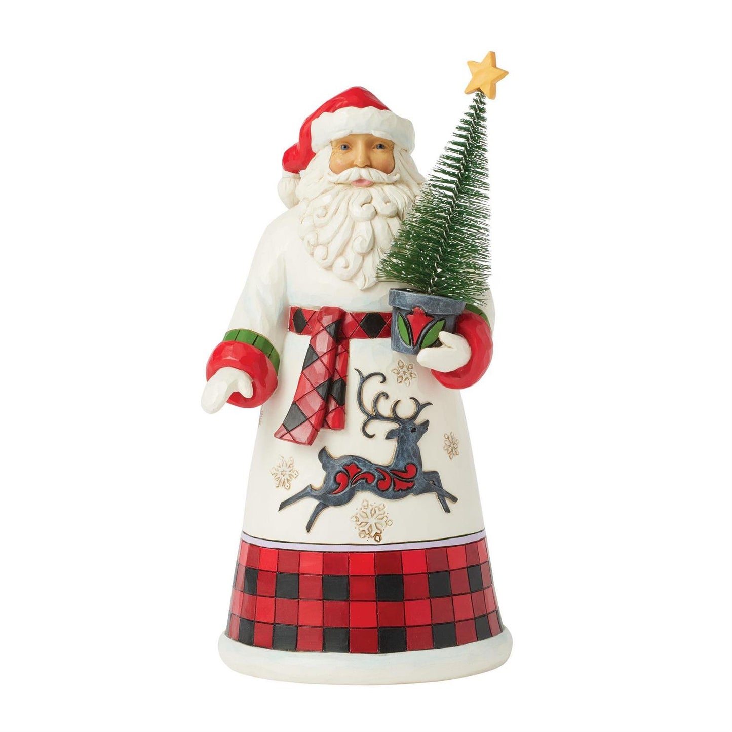 Jim Shore Highland Glen Santa with Sisal Figurine 6017023