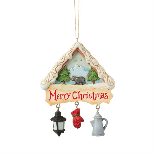 Jim Shore Christmas at the Lodge Ornament 6017039