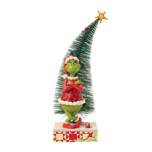 Jim Shore Grinch with Arms Crossed Figurine 6017065