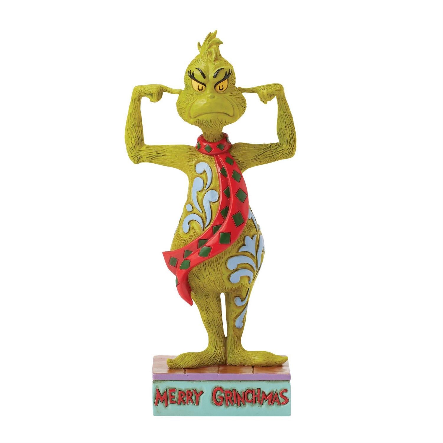 Jim Shore Grinch Grinch Plugging His Ears Figurine 6017067