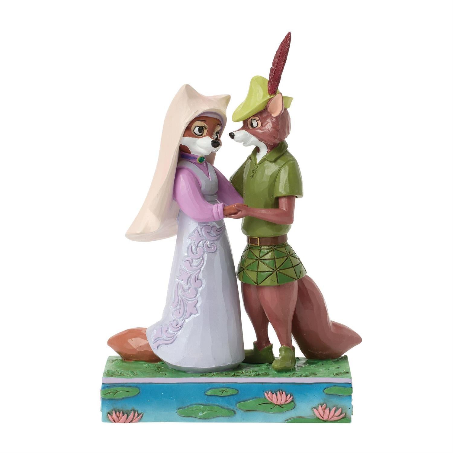 Jim Shore Disney's Robin Hood & Maid Marian Figurine 6017100