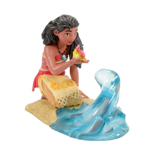 Disney's Moana with Wave Figurine 6017367 by Disney Showcase