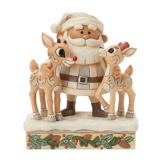 Jim Shore Woodland Santa with Reindeers Figurine 6017423