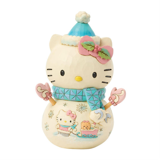 Jim Shore Hello Kitty Snowman Figurine 6017555