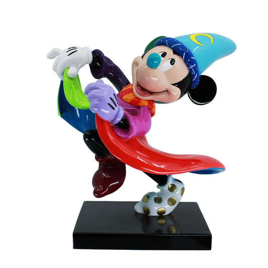Disney's Sorcerer Mickey Fantasia Figurine 6017586 by Romero Britto
