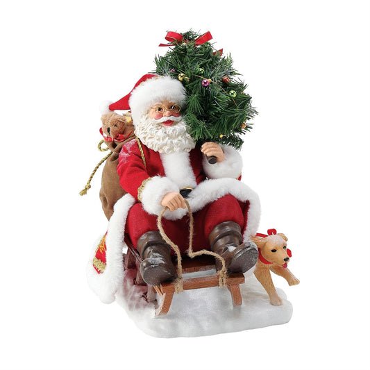 Department 56 Santa Guide Dog Figurine 6017628