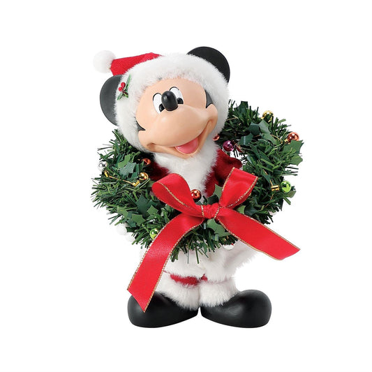 Department 56 Disney's Holly Jolly Mickey Mouse Figurine 6017665
