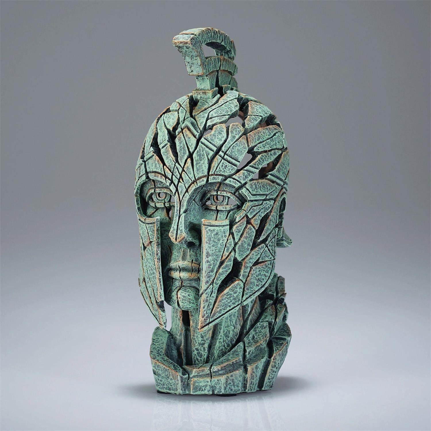 Edge Sculpture Miniature Spartan Bust Figure Sculpture 6017684
