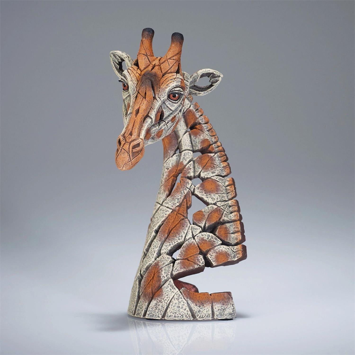 Edge Sculpture Miniature Giraffe Bust Figure Sculpture 6017685