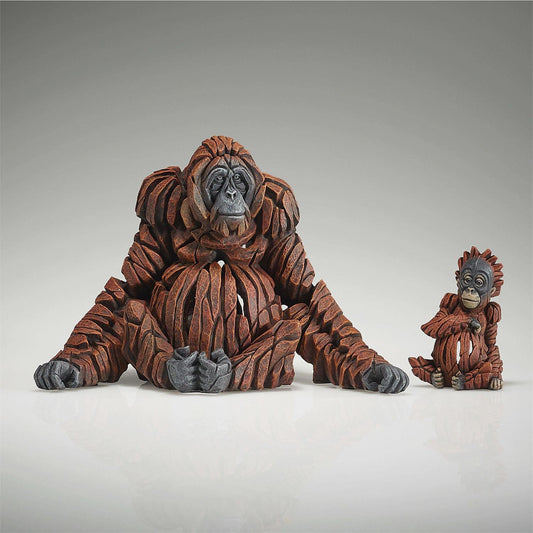 Edge Miniature Orangutan, set of 2 Sculptures 6017688