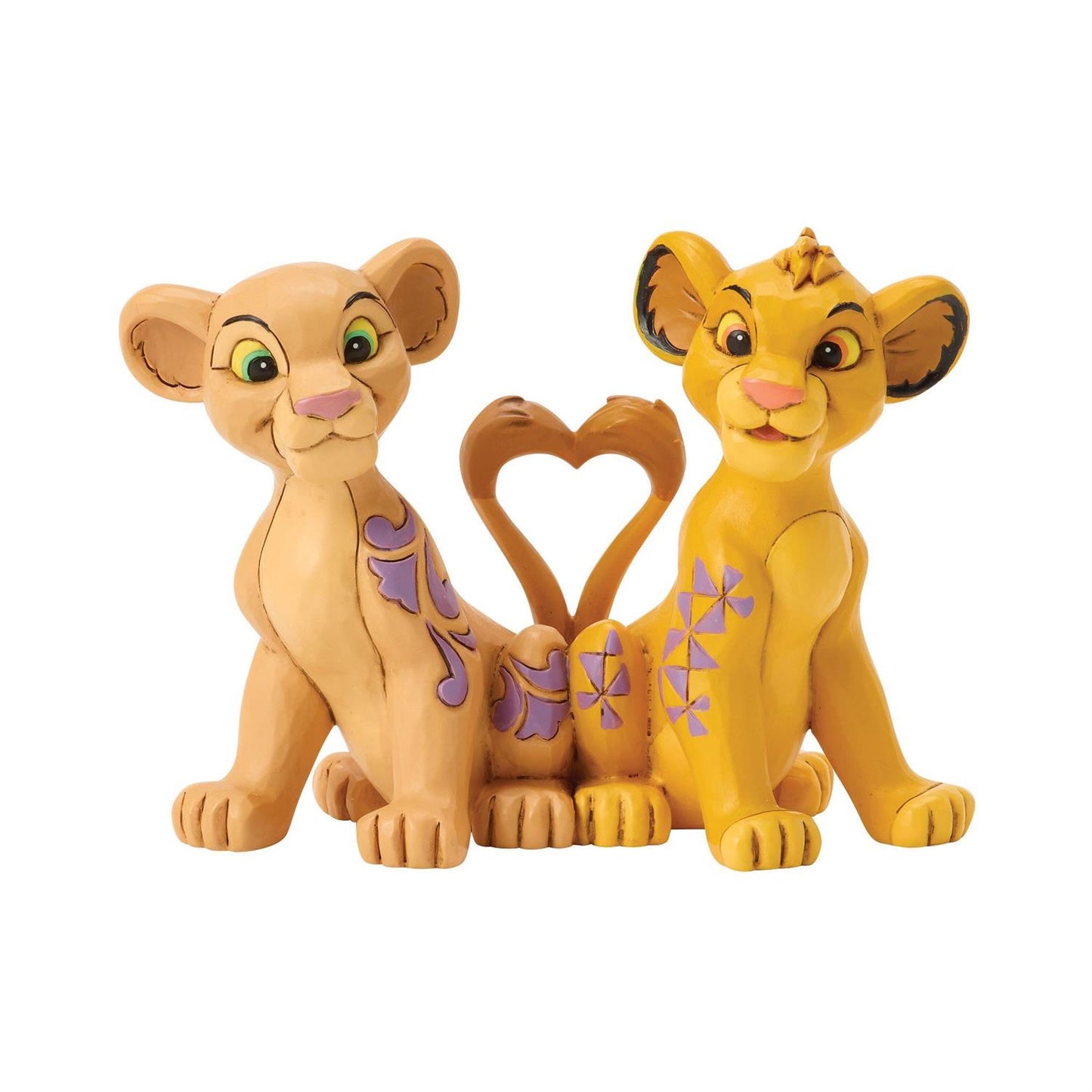 Jim Shore Disney's Simba and Nala Heart Tails Figurine 6017847