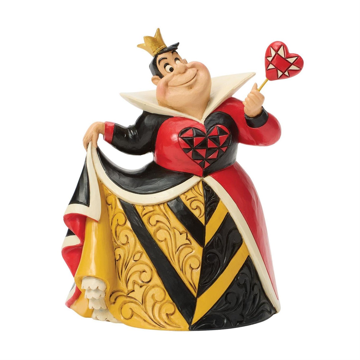Jim Shore Disney's Snow White Queen of Hearts Figurine 6017854