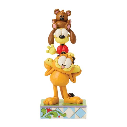 Jim Shore Garfield and Friends Stack Figurine 6017911