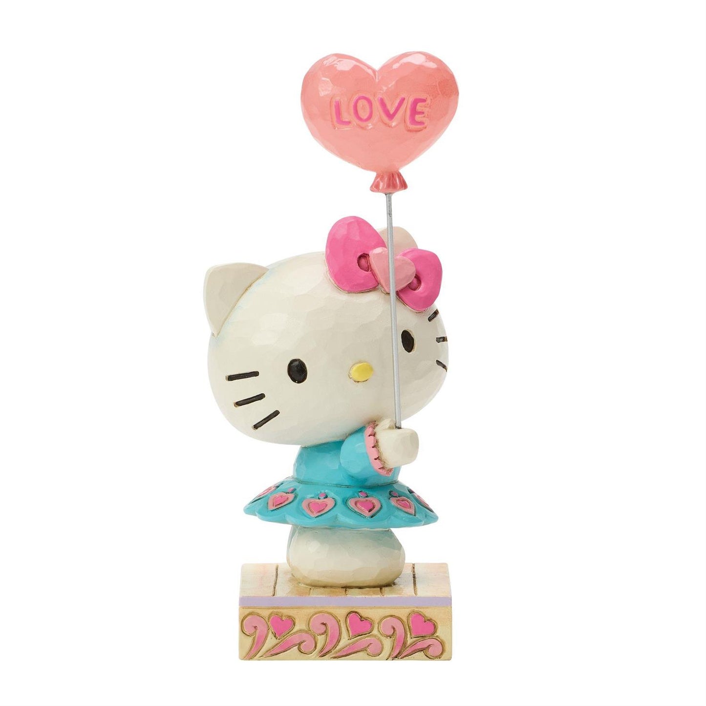 Jim Shore Hello Kitty Heart Balloon Figurine 6017926