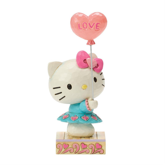 Jim Shore Hello Kitty Heart Balloon Figurine 6017926
