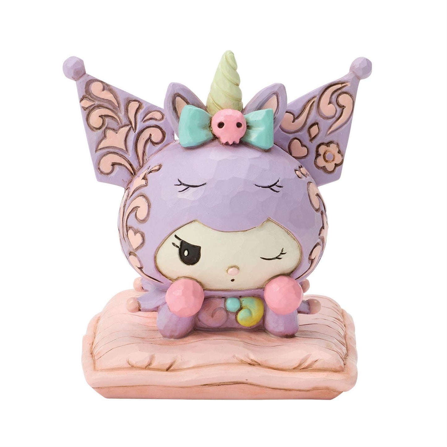 Jim Shore Kuromi Unicorn Figurine 6017929