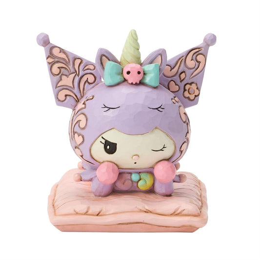 Jim Shore Kuromi Unicorn Figurine 6017929