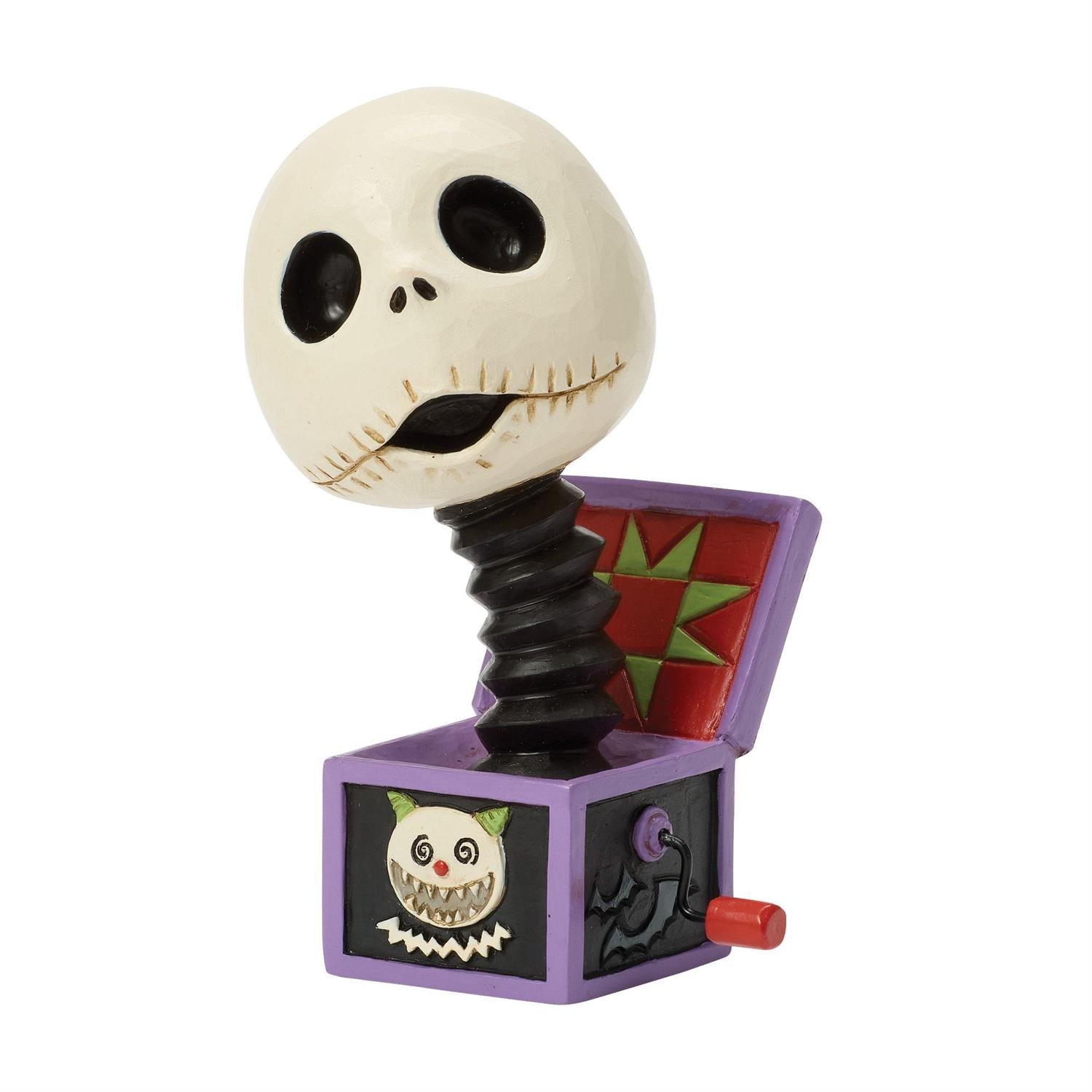 Jim Shore Disney's The Nightmare Before Christmas Jack in the Box Mini Figurine 6017936