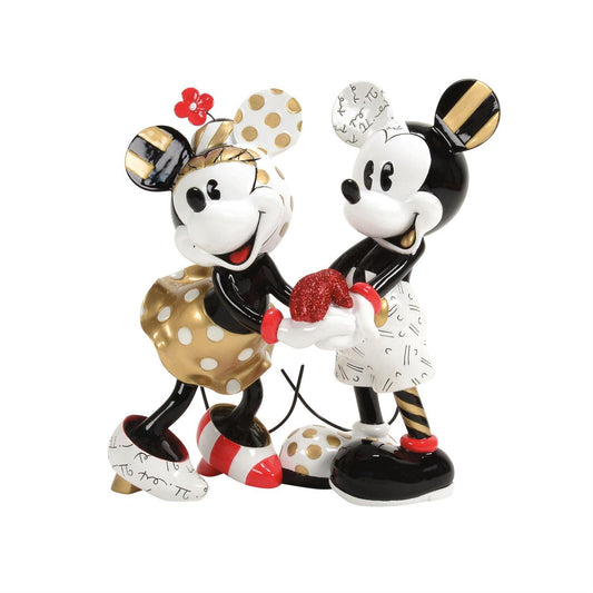 Disney's Mickey & Minnie Midas Touch Figurine 6018067 by Romero Britto