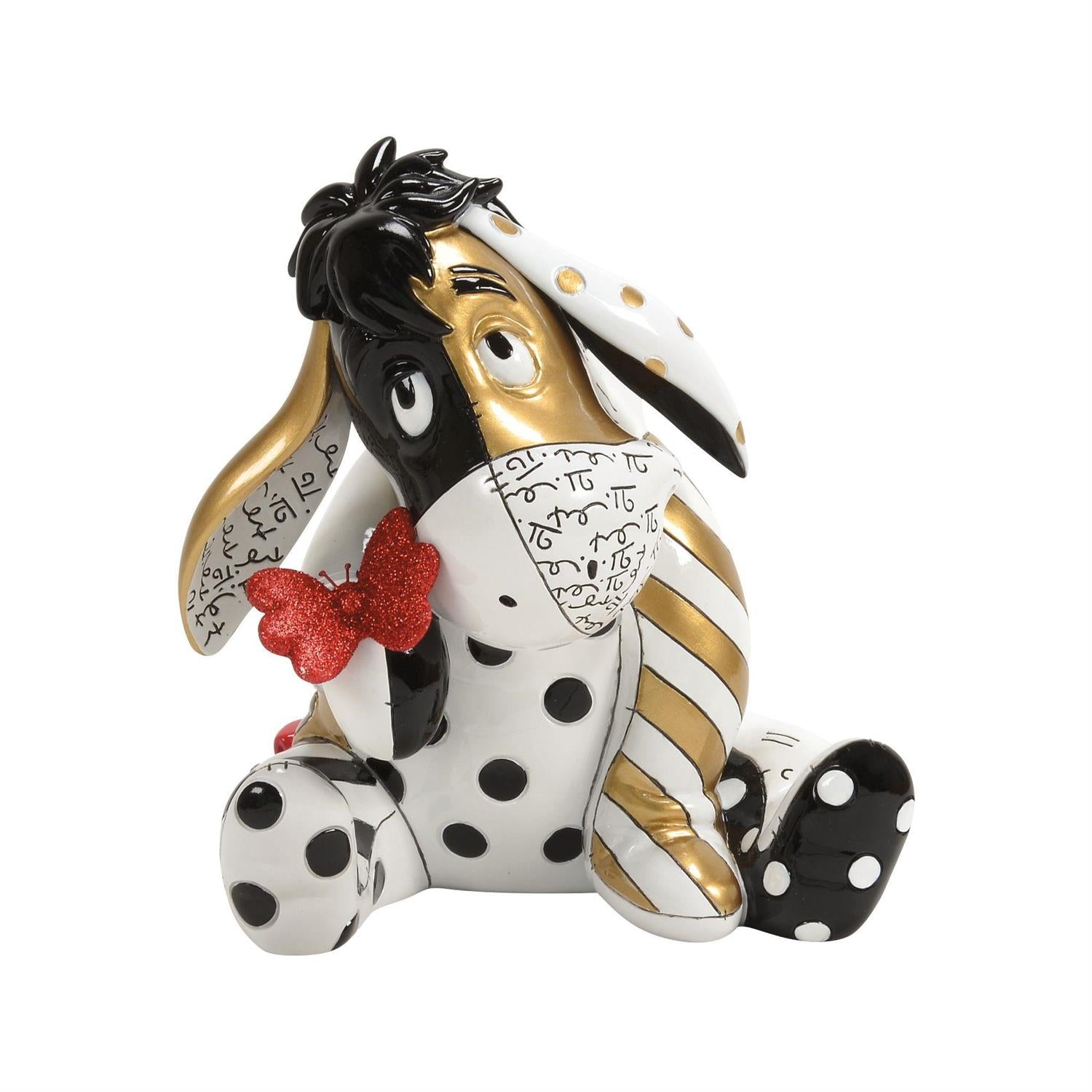 Disney's Eeyore Midas Gold Figure 6018071 by Romero Britto