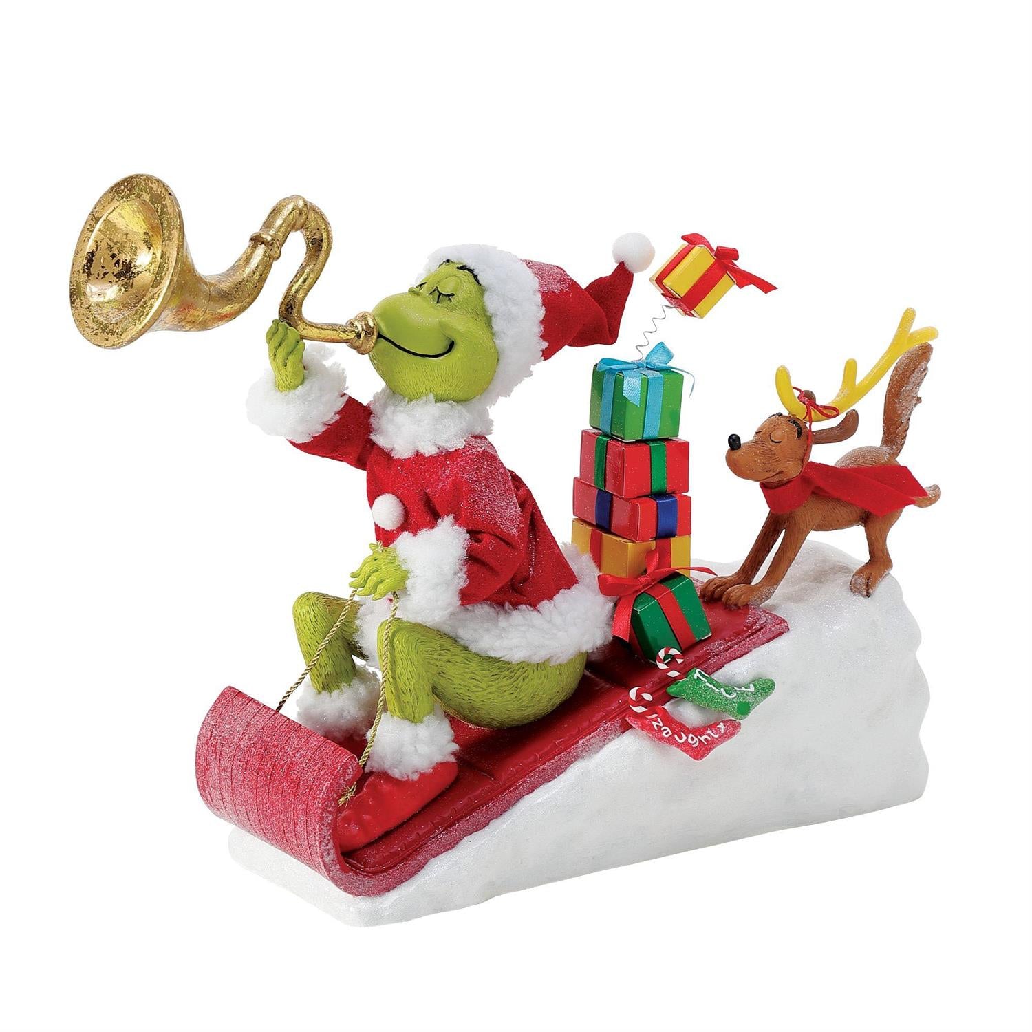 Department 56 Here Comes the Grinch Figurine 6018262