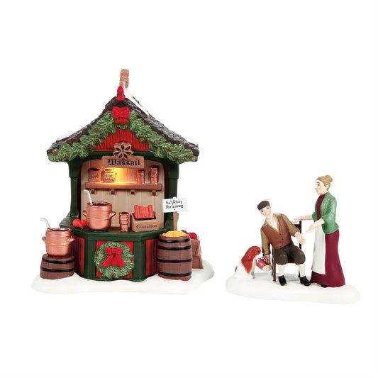 Department 56 Wassail Booth - Set of Two 6018316