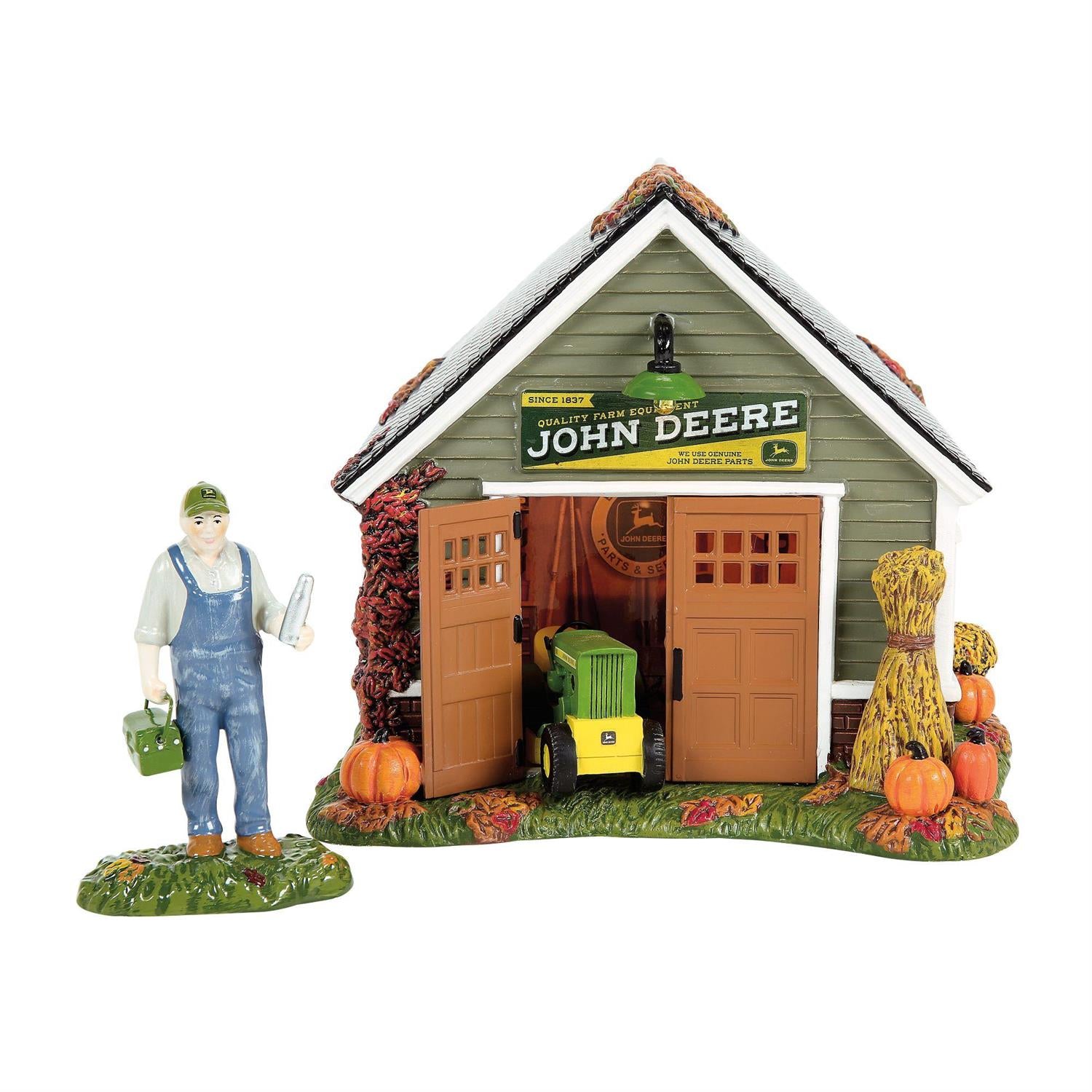 Department 56 John Deere Still Running - Set of Two 6018351