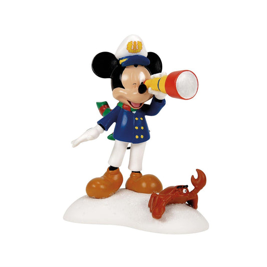 Department 56 Disney's Mickey Santa Ahoy Figurine 6018375