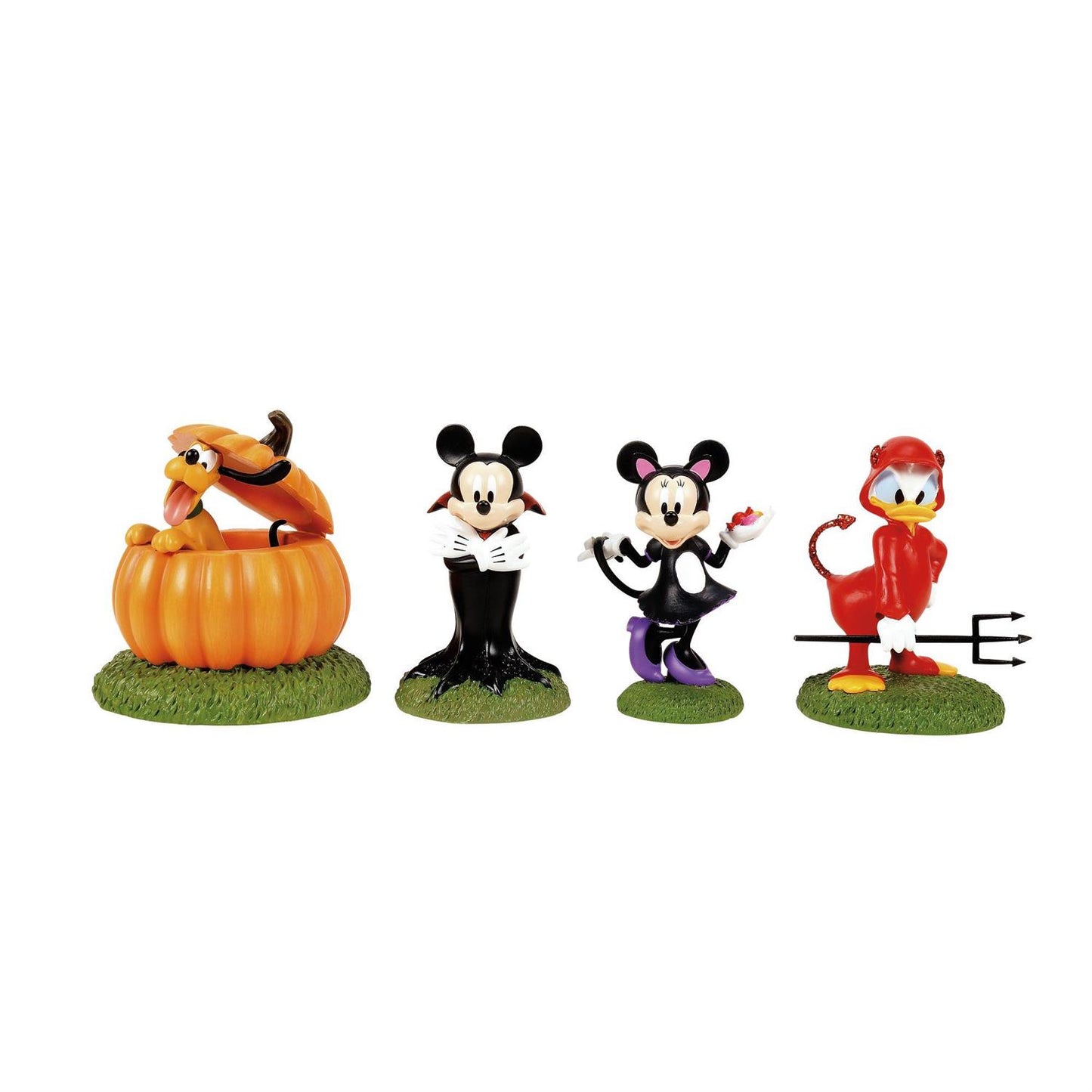 Department 56 Disney's Ready For Tricks & Treats - Set of Four Figurines 6018379