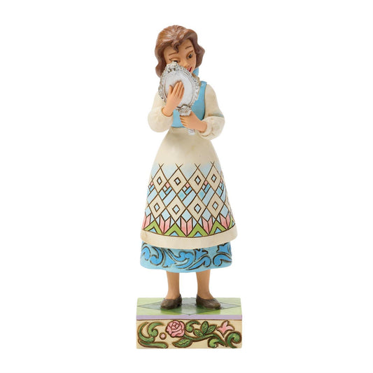 Jim Shore Disney's Belle with Mirror Figurine 6018725