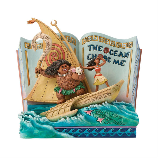 Jim Shore Disney's Moana StoryBook Figurine 6018928