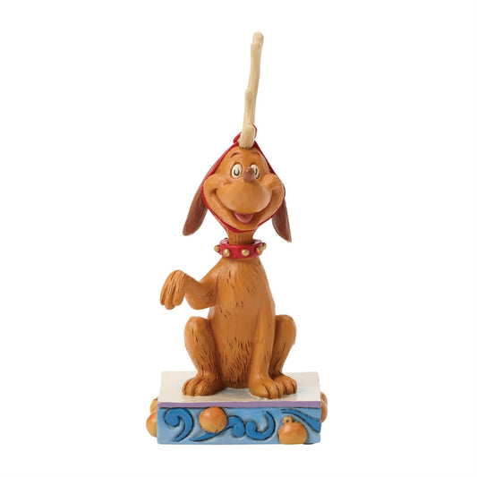 Jim Shore Grinch Max with Bell on Tail Figurine 6018952