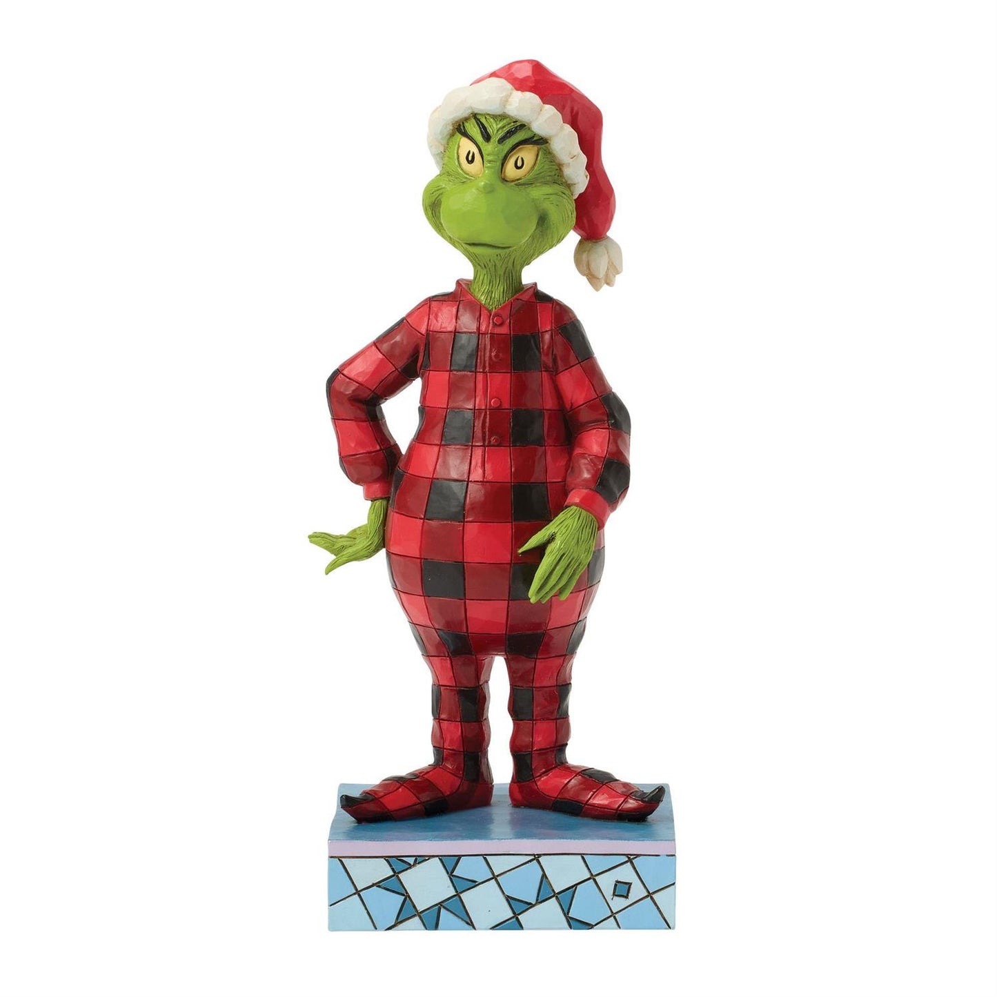 Jim Shore Grinch Wearing Pajamas Figurine 6018953