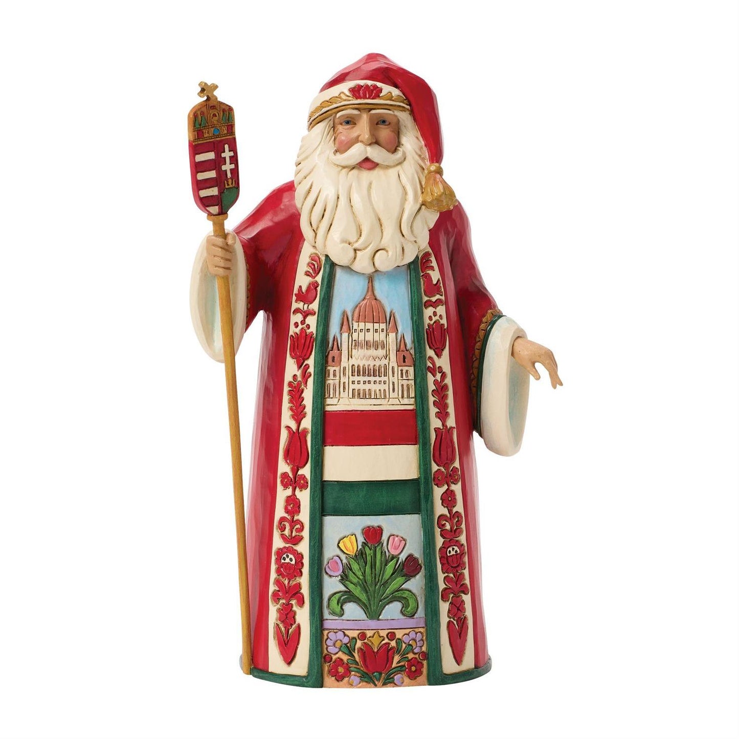 Jim Shore Hungarian Santa Figurine 6015466