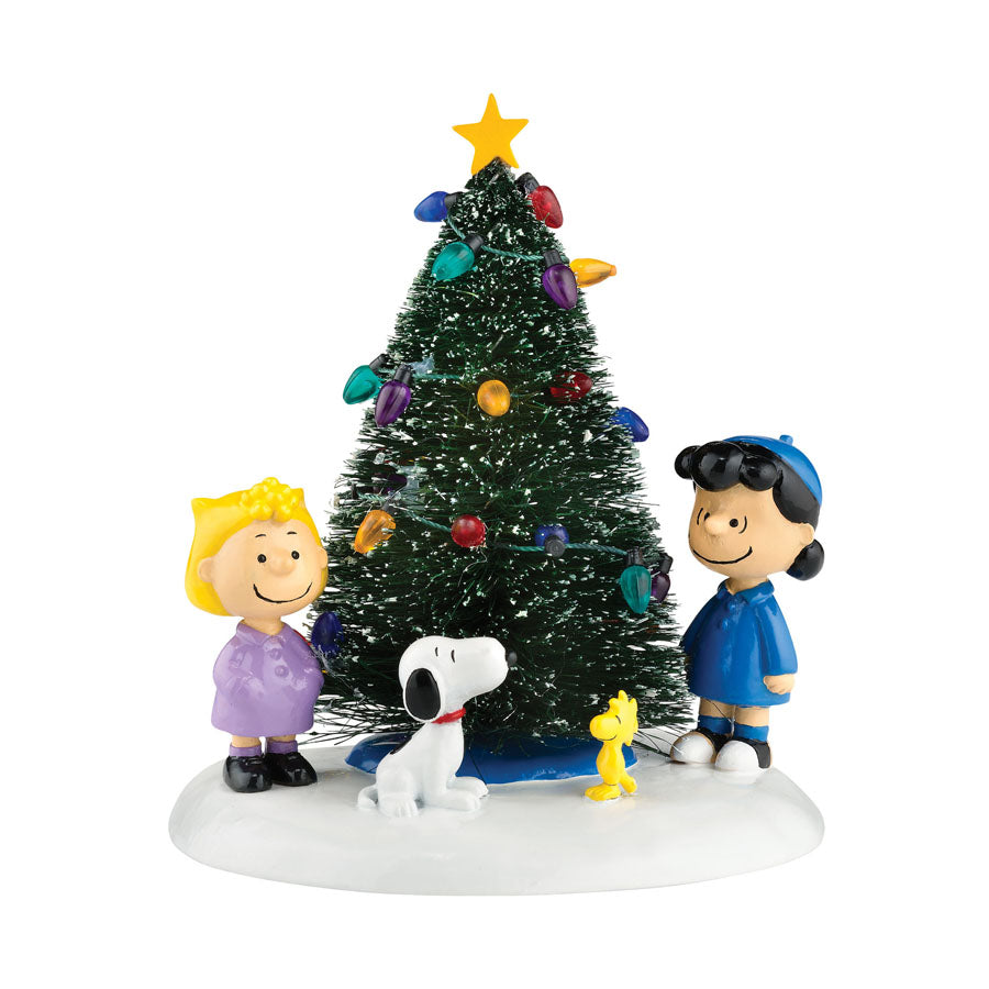 Peanuts O'Christmas Tree Figurine 808997 by Department 56
