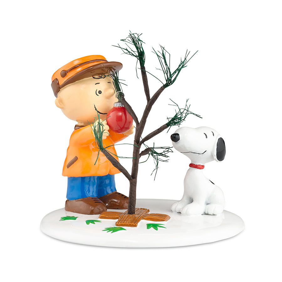 Peanuts The Perfect Tree Figurine 809413 by Department 56