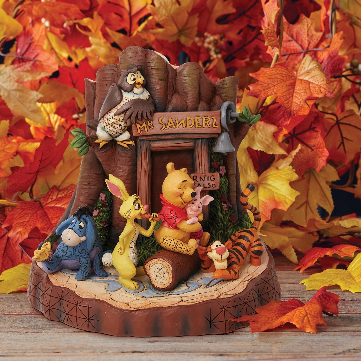 Jim Shore Disney's Winnie the Pooh Fall Figurine