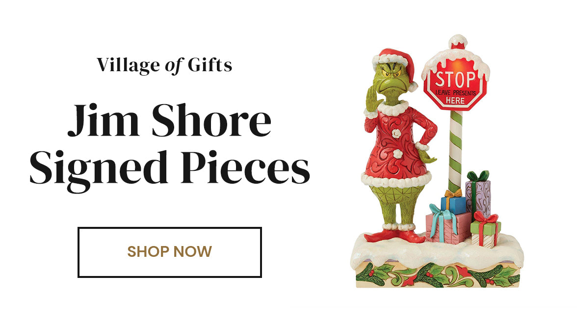 Get Your Jim Shore Signed Pieces on October 18th, 2025 @ The Shoppes at American Candle Including the Grinch